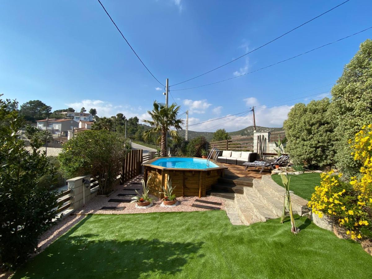 Amazing Vila Close To Sitges, Jacuzzi, Swimming Pool & Exellent Views 올리벨라 외부 사진