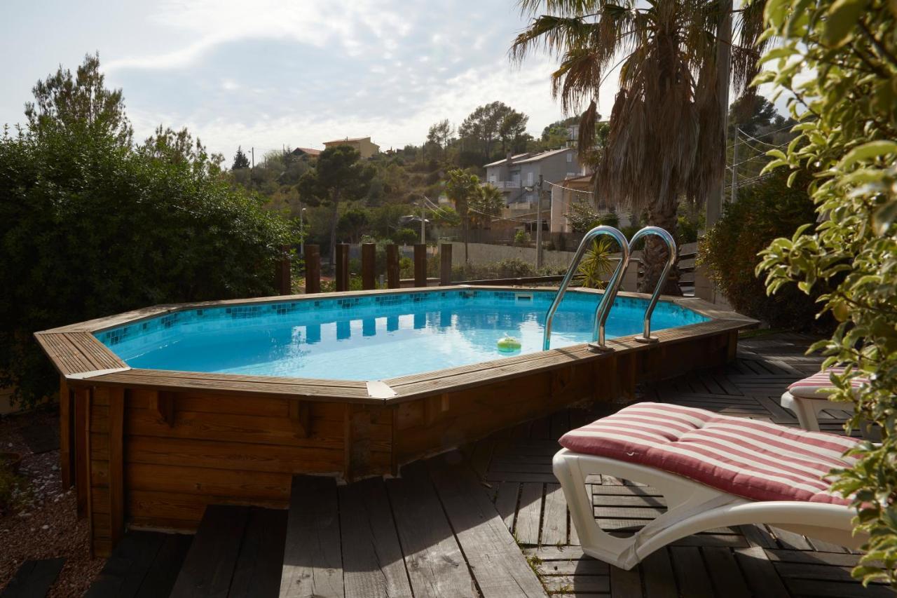 Amazing Vila Close To Sitges, Jacuzzi, Swimming Pool & Exellent Views 올리벨라 외부 사진